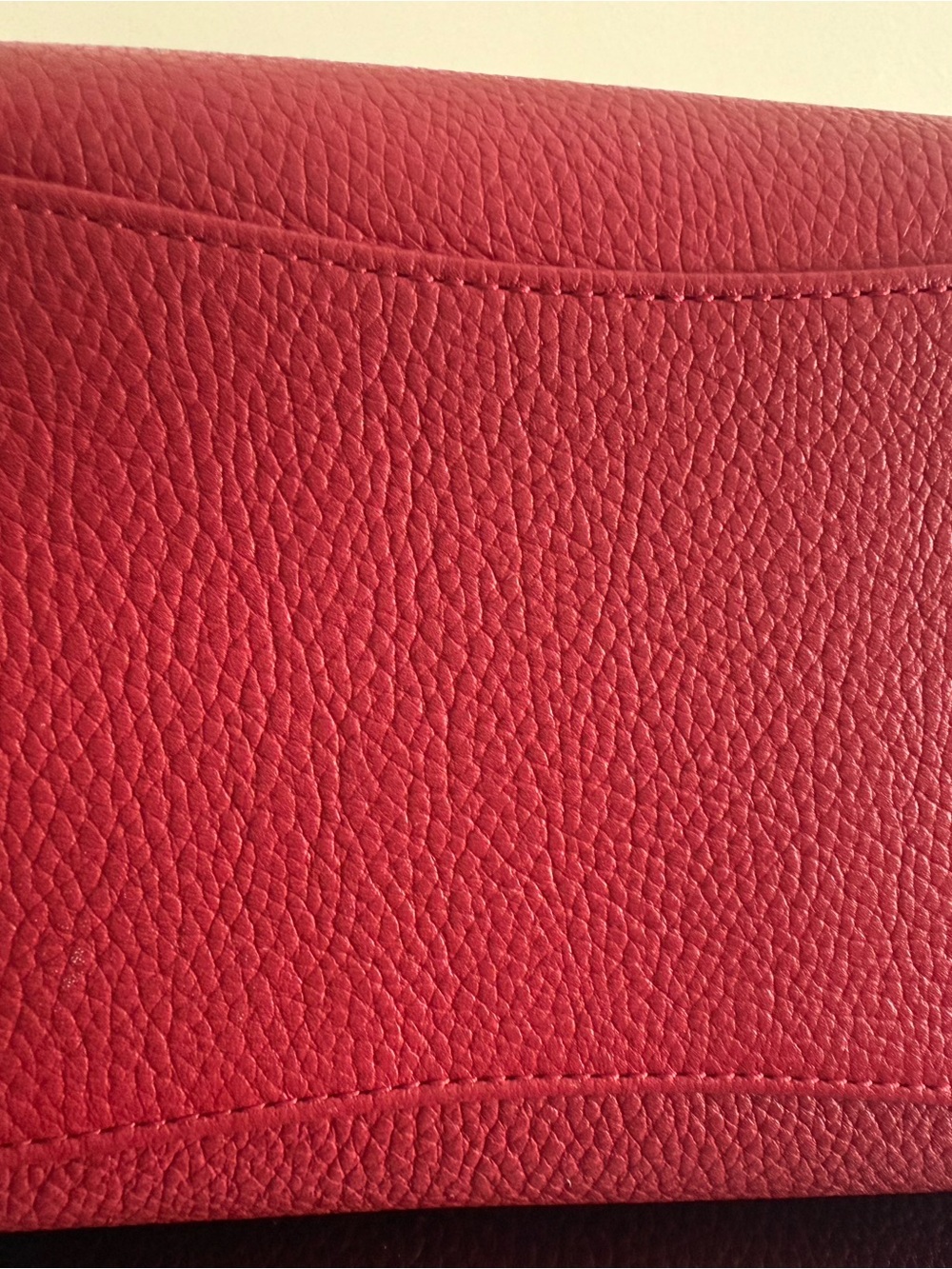 Stunning Kate Spade Dumpling Cherry Red Pebbled Leather Satchel! ❤️ - Picture 4 of 11